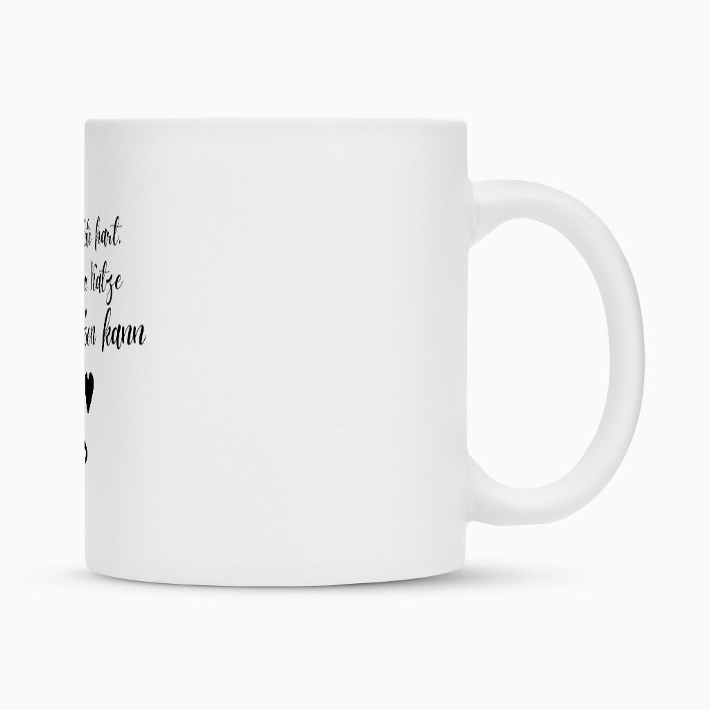 Hart arbeiten Tasse, für alle Katzenfans, die arbeiten um Ihre Katze zu verwöhnen, Lustiges Geschenk