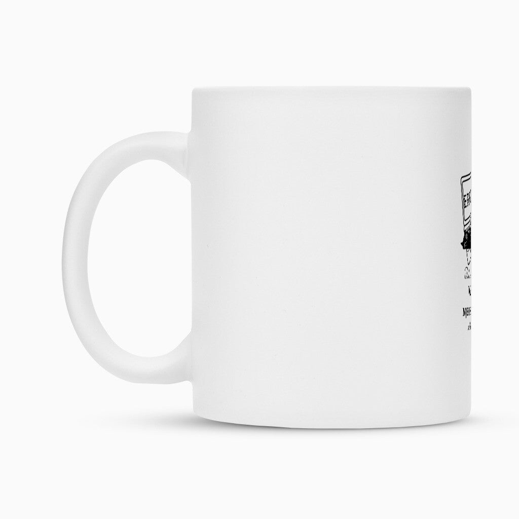 lustiges Katzenmotiv auf Tasse, perfektes Geschenk für alle Katzenfreunde