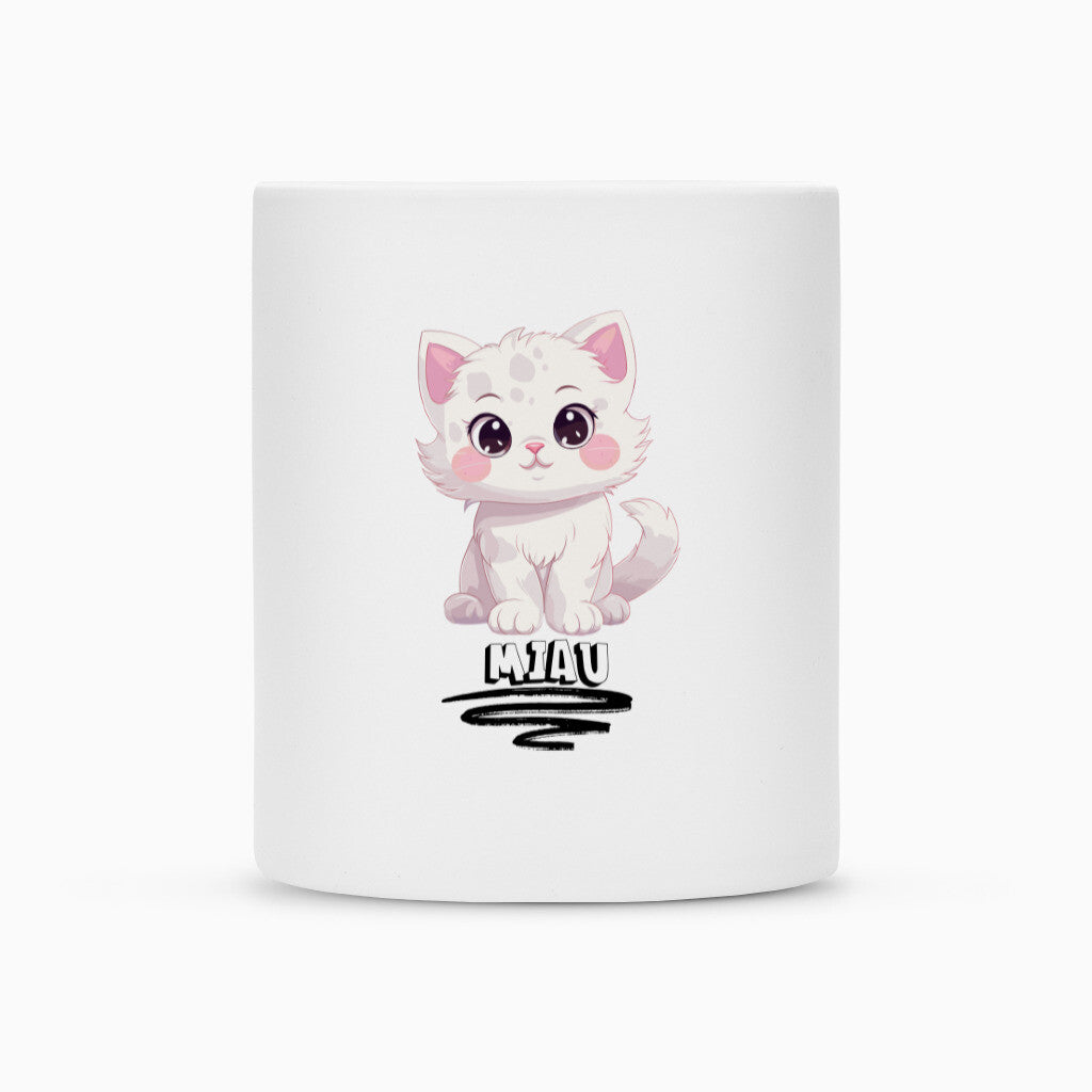 Miau Tasse, niedliche Tasse mit Katze zum verschenken