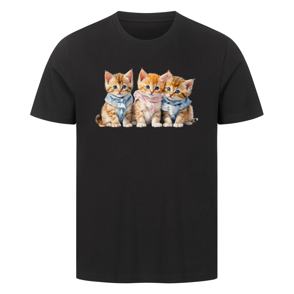 sweet Kitty T-Shirt in schwarz, Katzendesign, Katzenfreunde, Katze