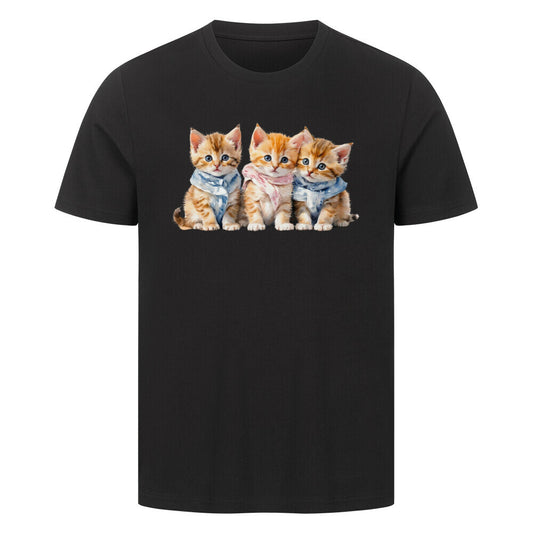 sweet Kitty T-Shirt in schwarz, Katzendesign, Katzenfreunde, Katze