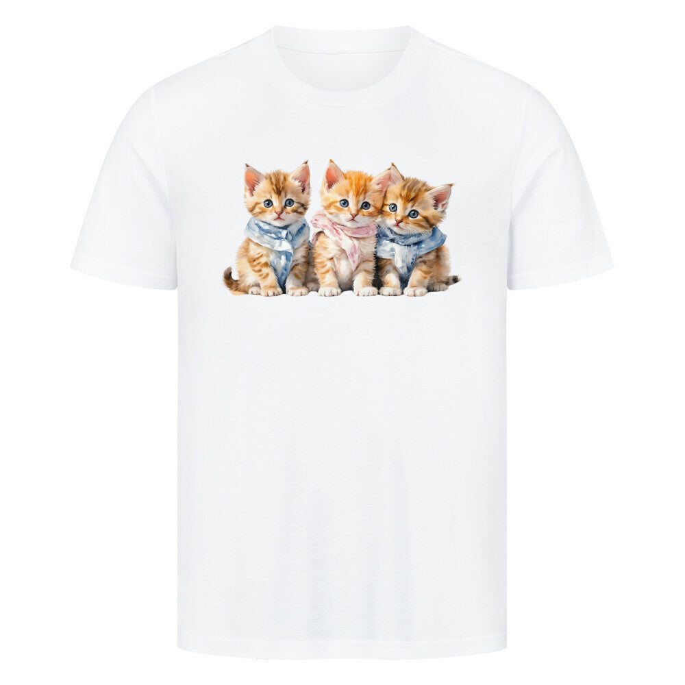 sweet Kitty T-Shirt in weiß, Katzendesign, Katzenfreunde, Katze