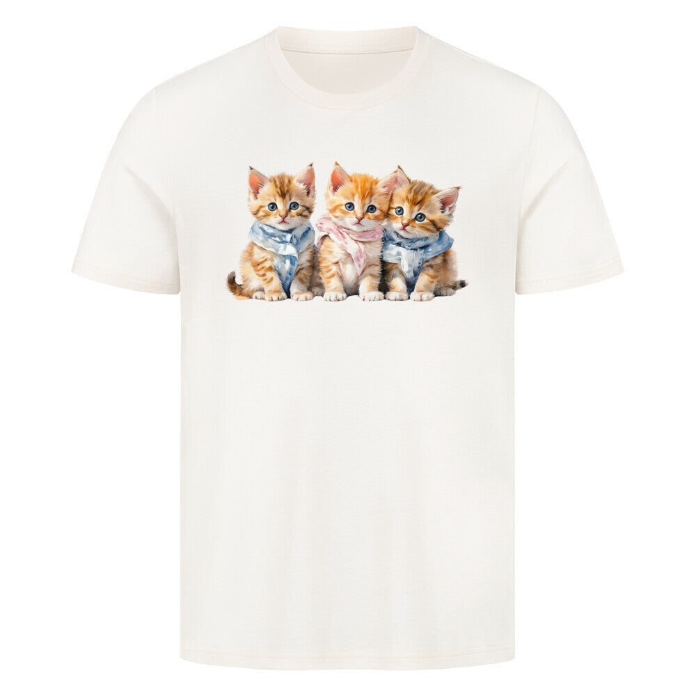 sweet Kitty T-Shirt in weiß, Katzendesign, Katzenfreunde, Katze