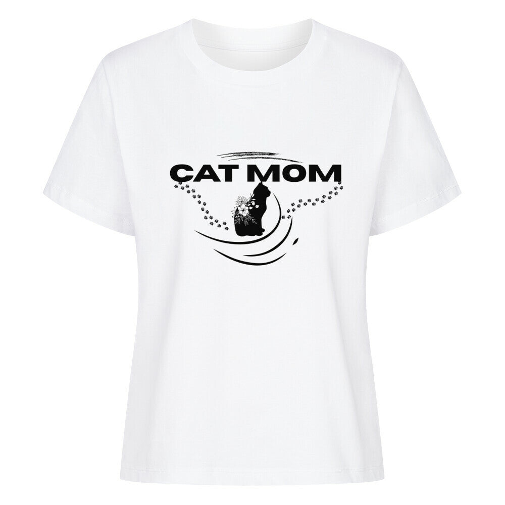 4d2f5129-Frauen T-Shirt in weiß mit Katzenmotiv, Cat MOM-48a5-a9f3-87d1b6c531c4